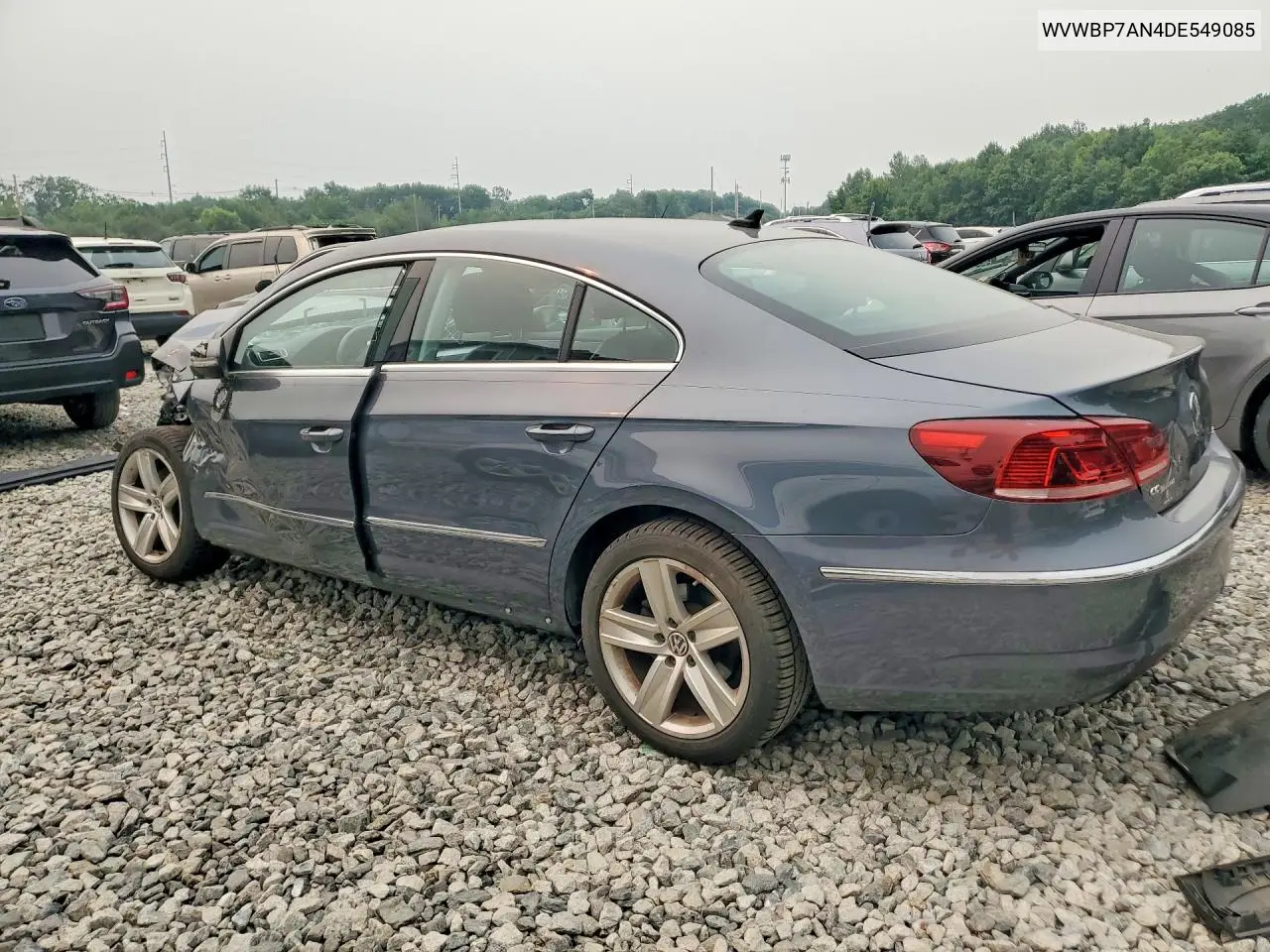 2013 Volkswagen Cc Sport VIN: WVWBP7AN4DE549085 Lot: 60847446