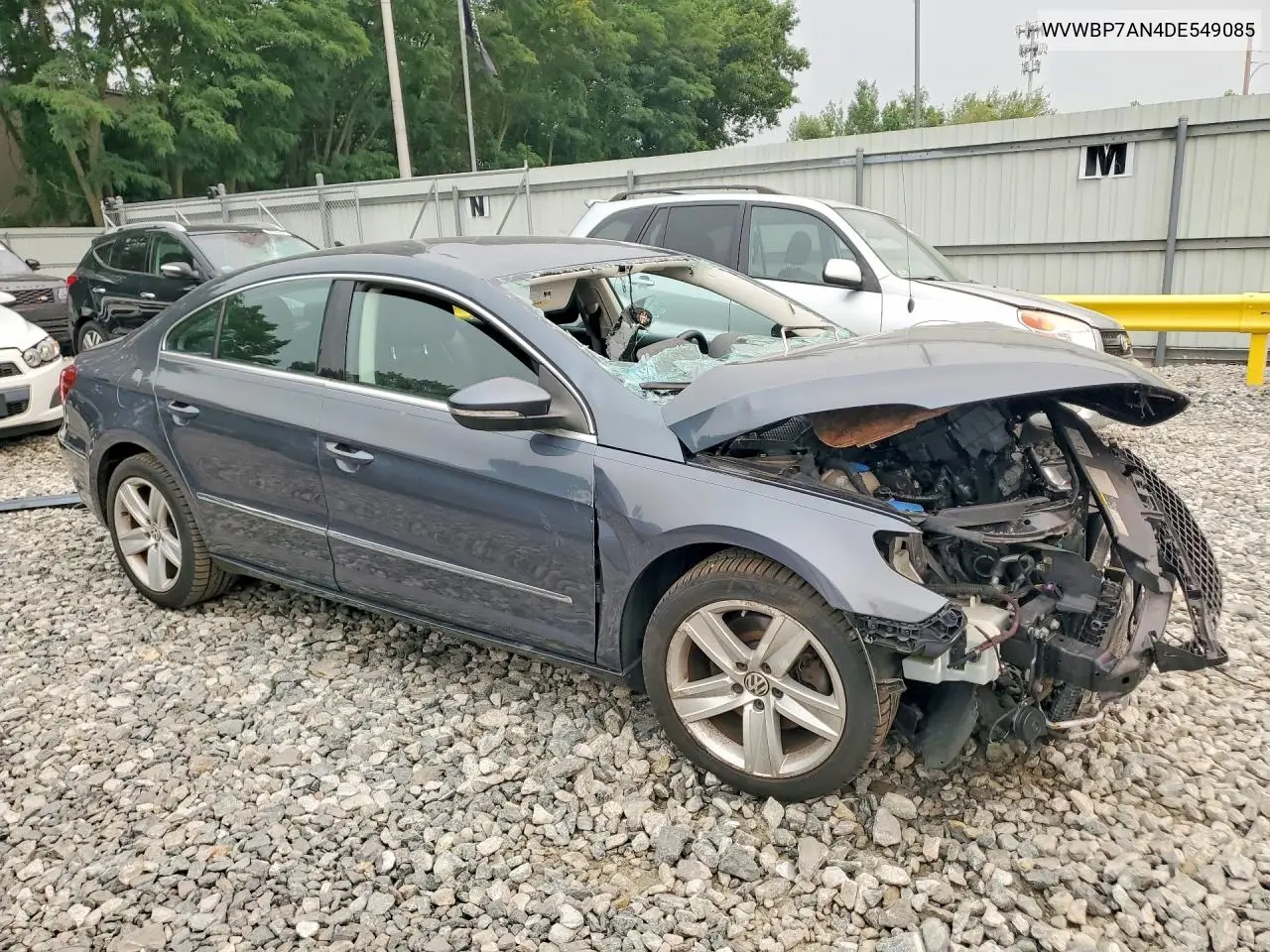 2013 Volkswagen Cc Sport VIN: WVWBP7AN4DE549085 Lot: 60847446