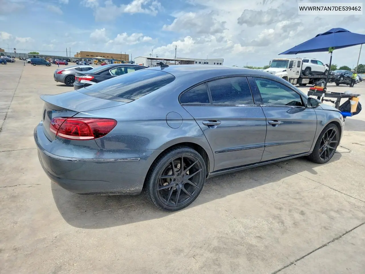 2013 Volkswagen Cc Luxury VIN: WVWRN7AN7DE539462 Lot: 61323016