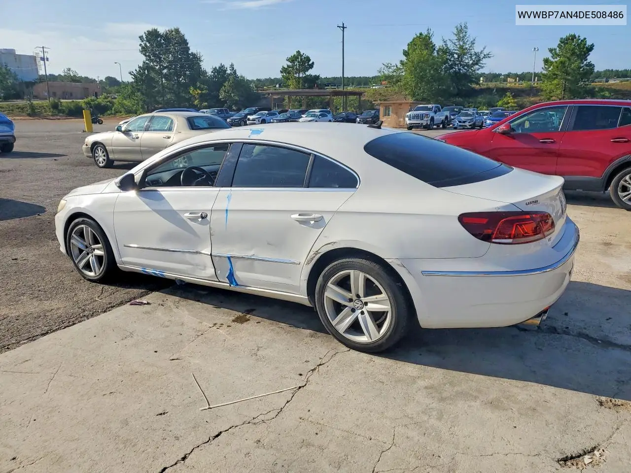 2013 Volkswagen Cc Sport VIN: WVWBP7AN4DE508486 Lot: 61614216