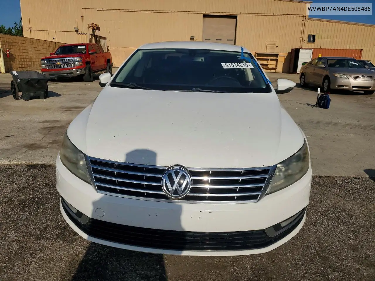 2013 Volkswagen Cc Sport VIN: WVWBP7AN4DE508486 Lot: 61614216