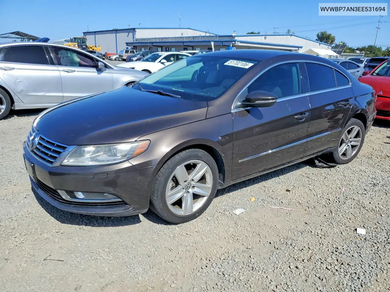 2014 Volkswagen Cc Sport