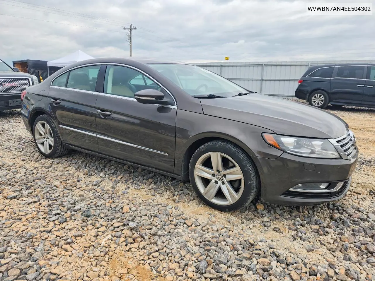 2014 Volkswagen Cc Sport VIN: WVWBN7AN4EE504302 Lot: 54609276