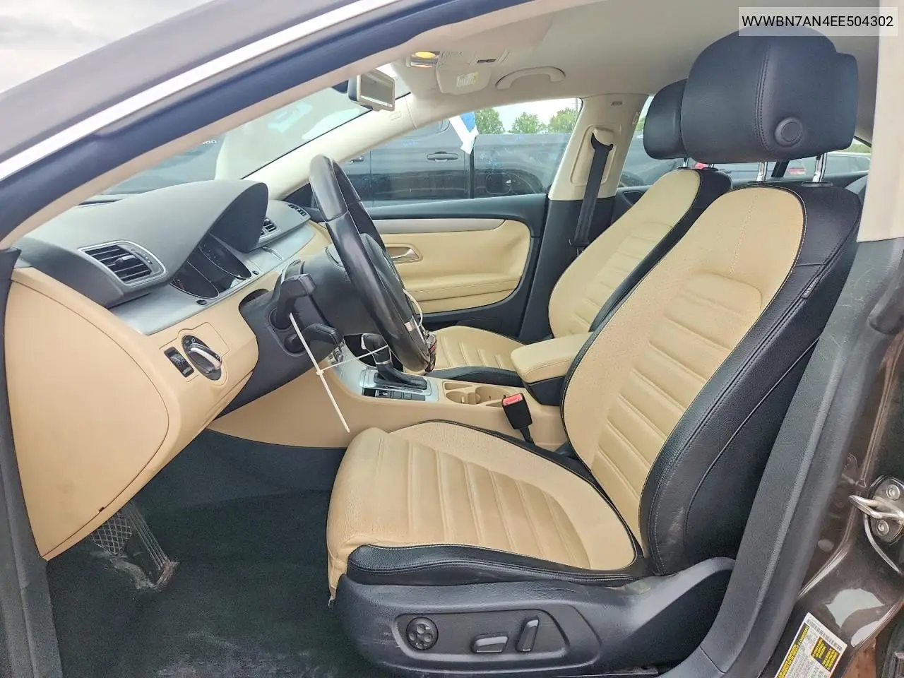 2014 Volkswagen Cc Sport VIN: WVWBN7AN4EE504302 Lot: 54609276