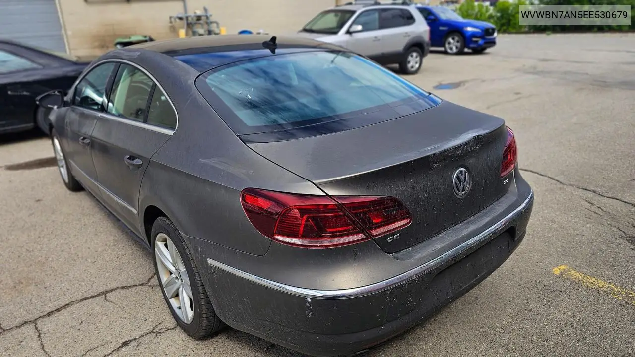 2014 Volkswagen Cc Sport VIN: WVWBN7AN5EE530679 Lot: 56891716