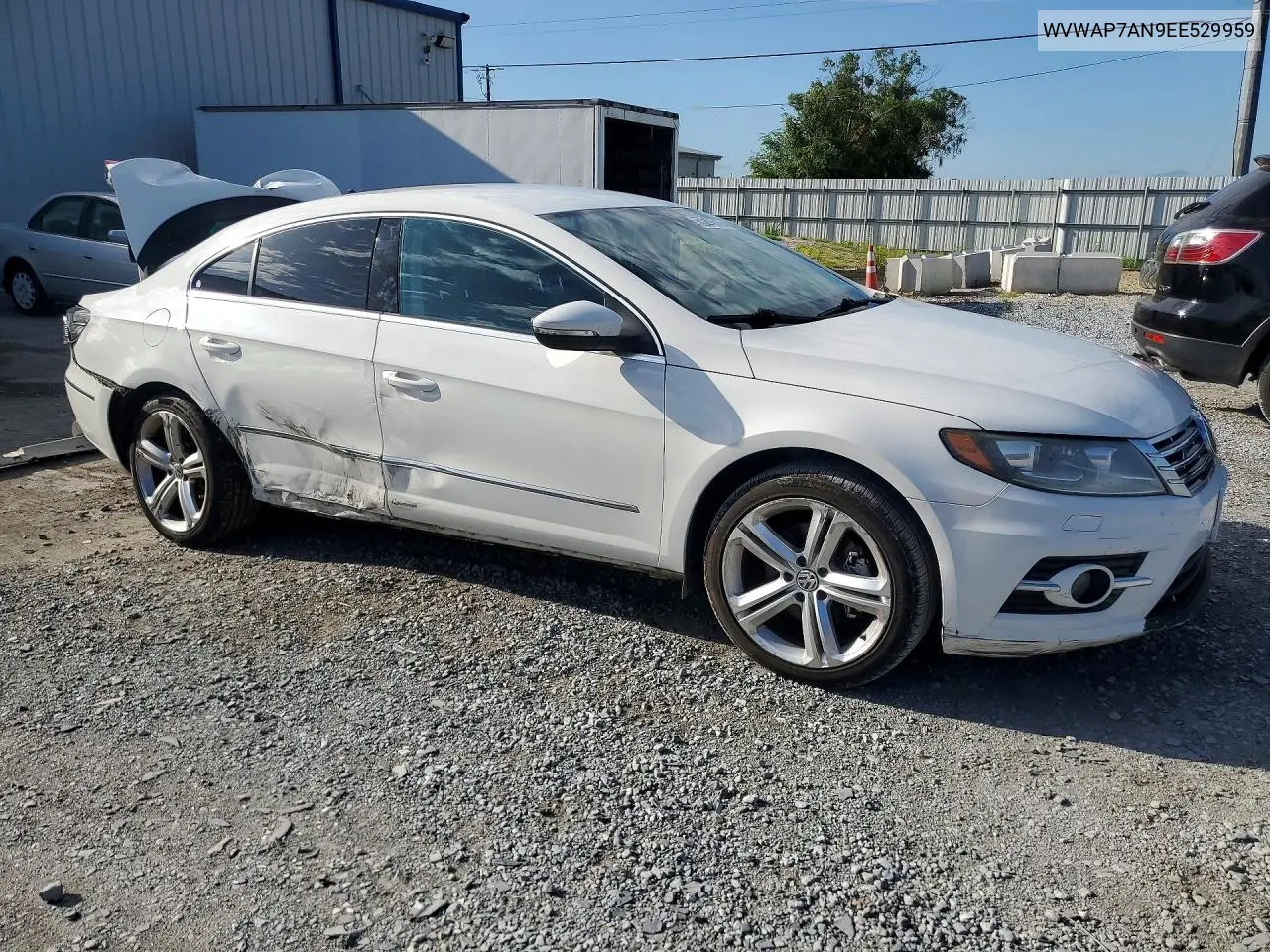 2014 Volkswagen Cc Sport VIN: WVWAP7AN9EE529959 Lot: 57004516