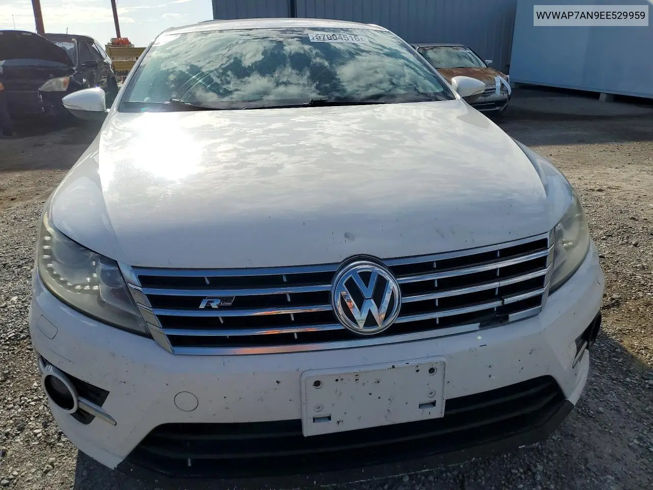 2014 Volkswagen Cc Sport VIN: WVWAP7AN9EE529959 Lot: 57004516