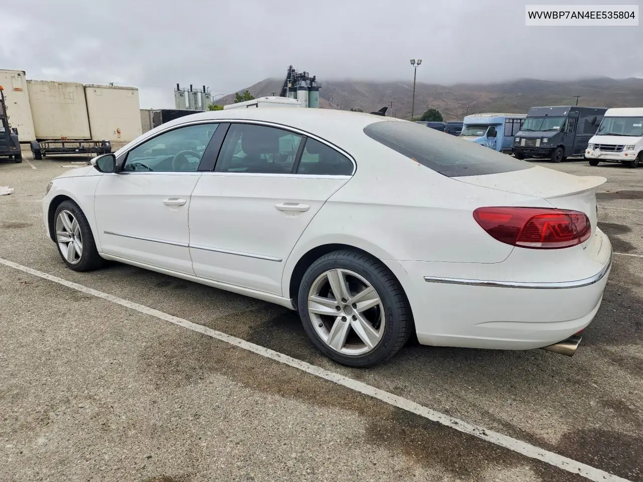 2014 Volkswagen Cc Sport VIN: WVWBP7AN4EE535804 Lot: 58278826