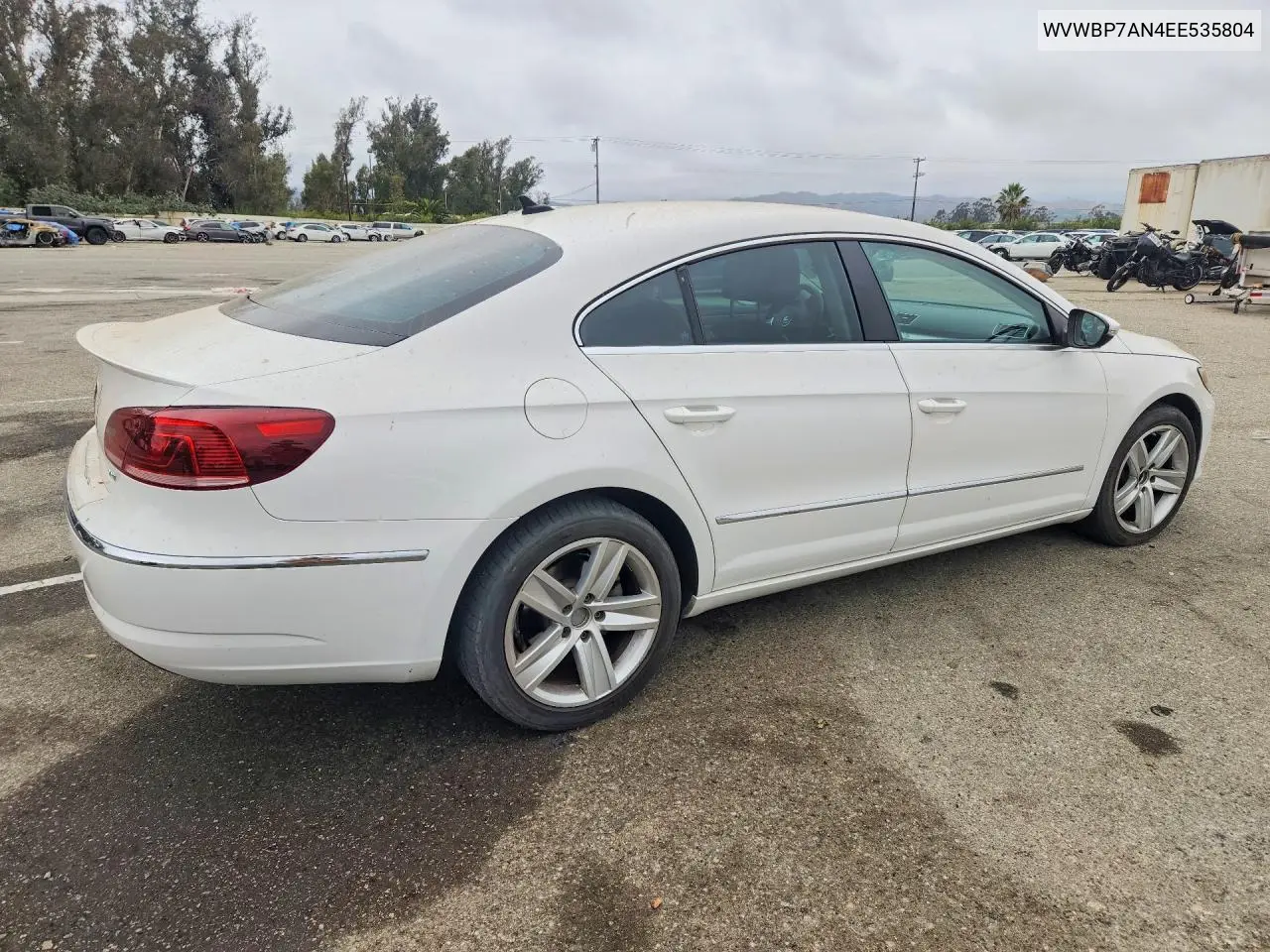 2014 Volkswagen Cc Sport VIN: WVWBP7AN4EE535804 Lot: 58278826