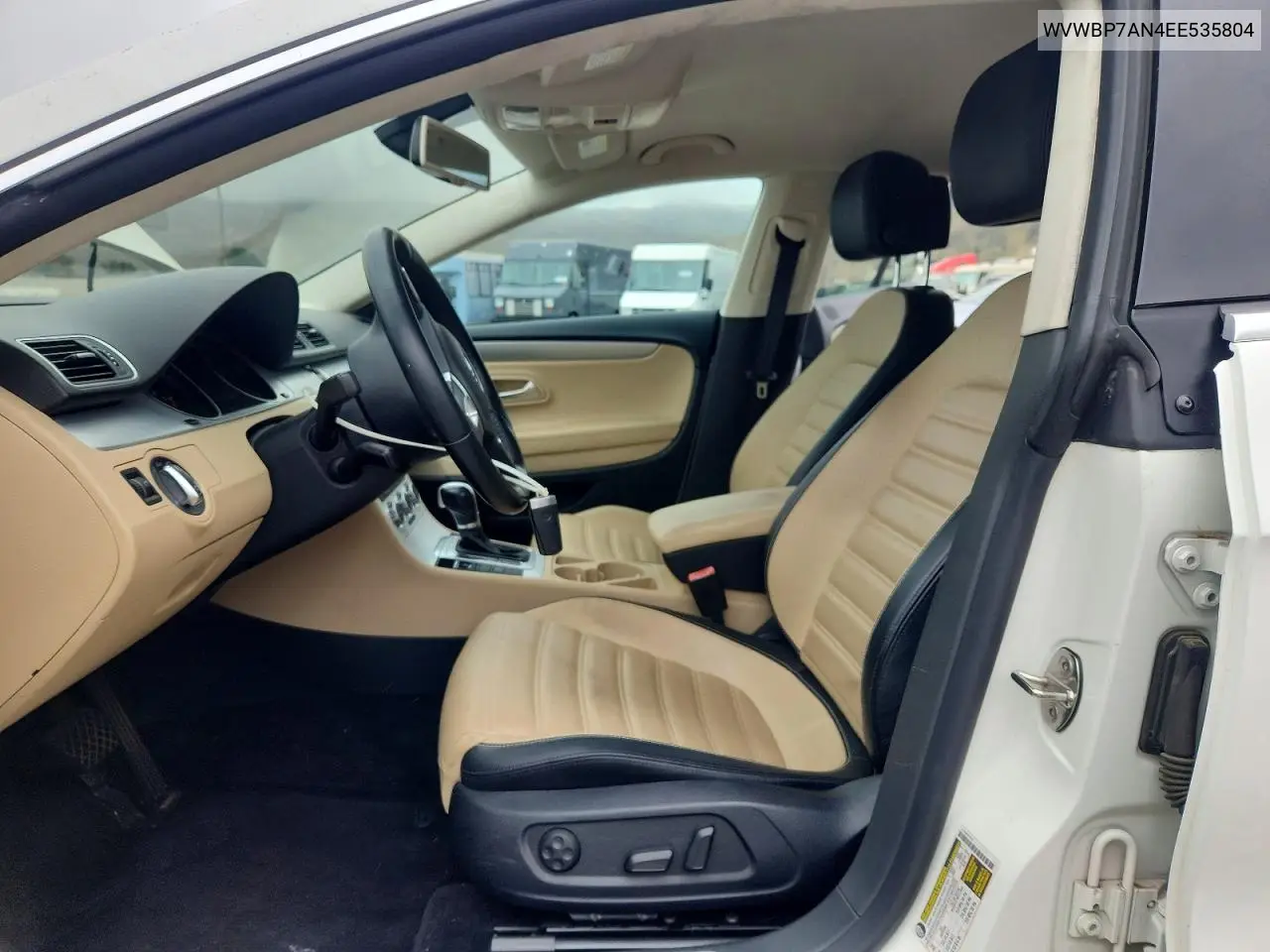 2014 Volkswagen Cc Sport VIN: WVWBP7AN4EE535804 Lot: 58278826