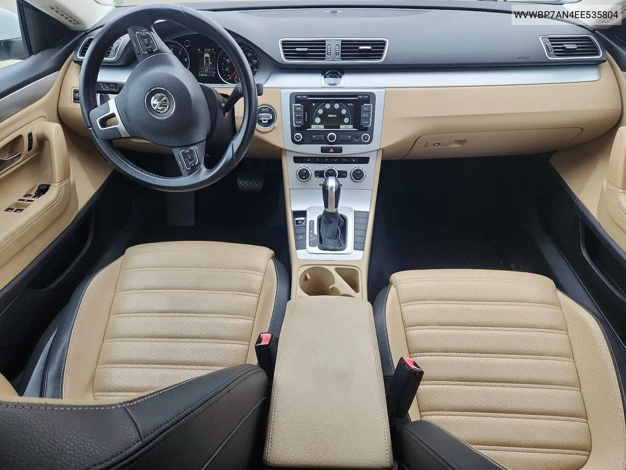2014 Volkswagen Cc Sport VIN: WVWBP7AN4EE535804 Lot: 58278826