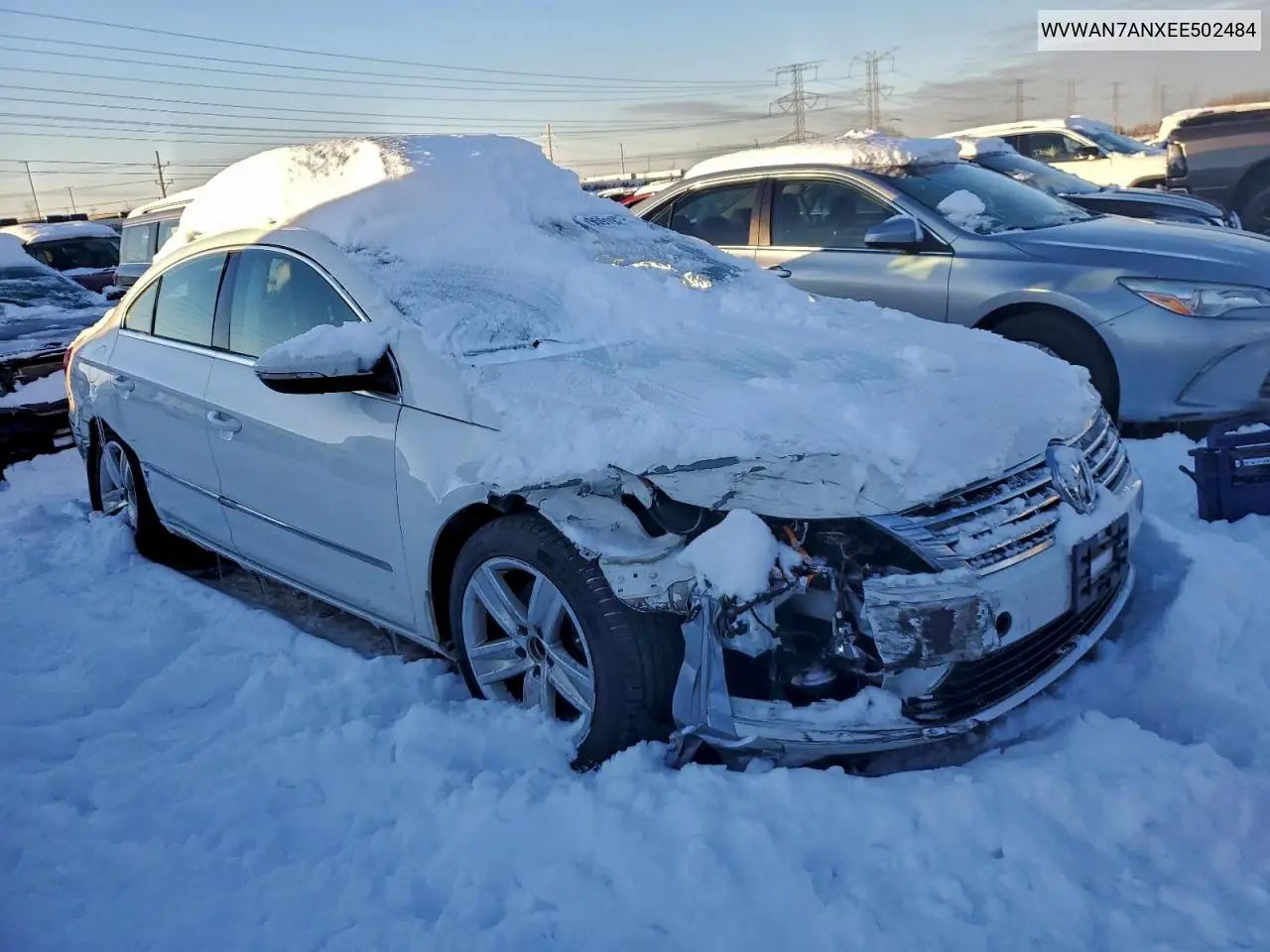 WVWAN7ANXEE502484 2014 Volkswagen Cc Sport