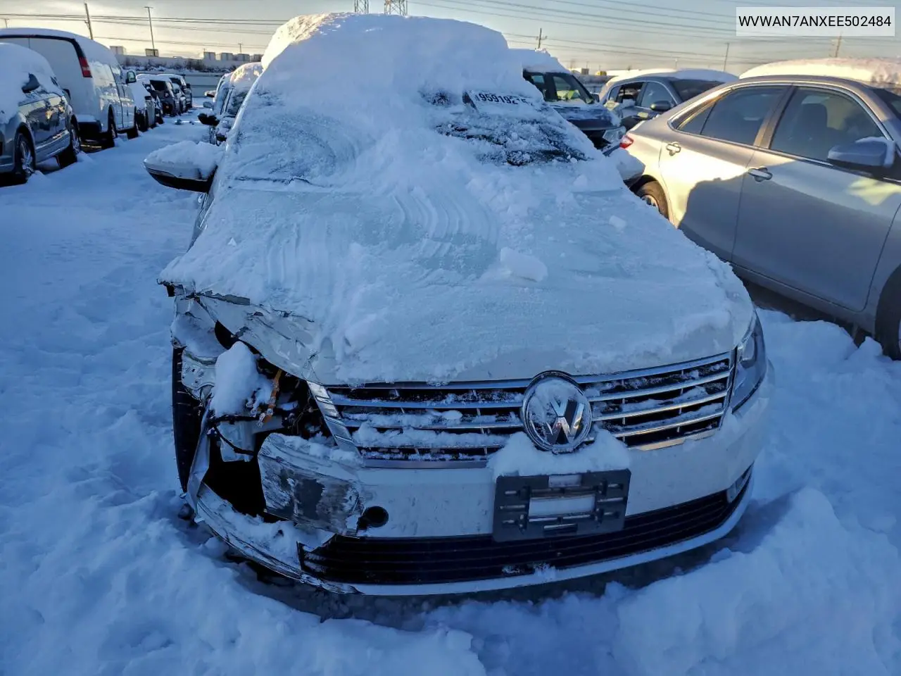 WVWAN7ANXEE502484 2014 Volkswagen Cc Sport