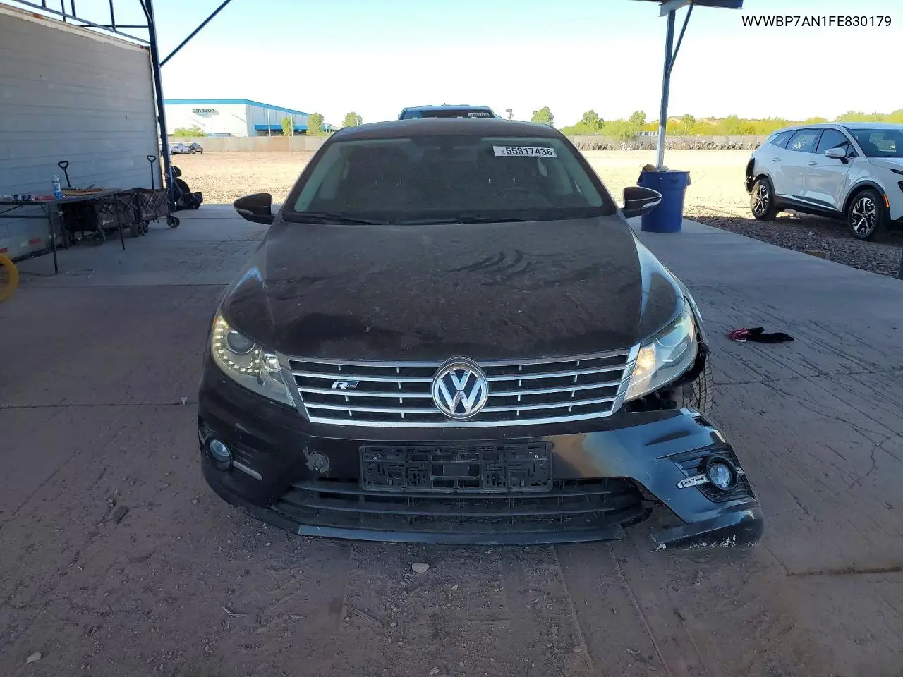 2015 Volkswagen Cc Sport VIN: WVWBP7AN1FE830179 Lot: 55317436