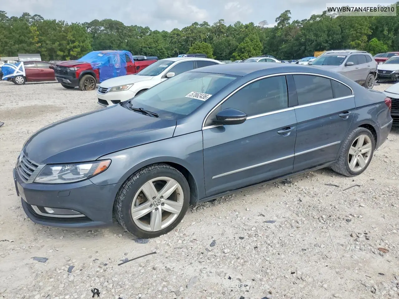 2015 Volkswagen Cc Sport VIN: WVWBN7AN4FE810210 Lot: 57862436