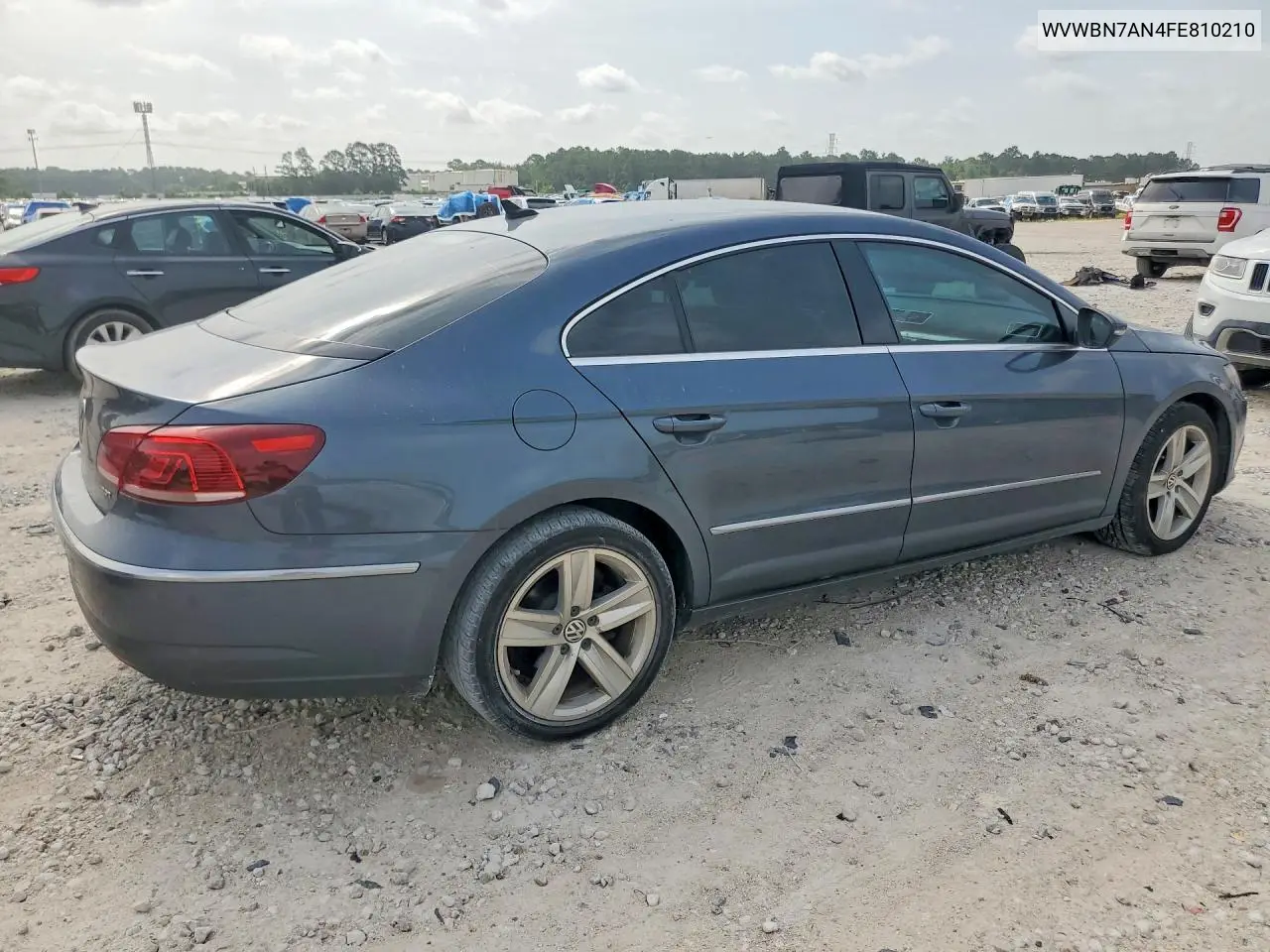 2015 Volkswagen Cc Sport VIN: WVWBN7AN4FE810210 Lot: 57862436