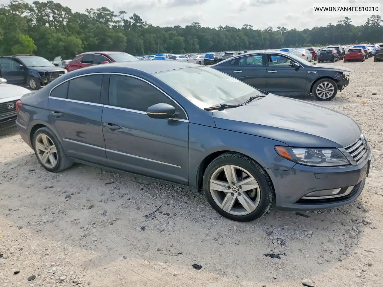 2015 Volkswagen Cc Sport VIN: WVWBN7AN4FE810210 Lot: 57862436