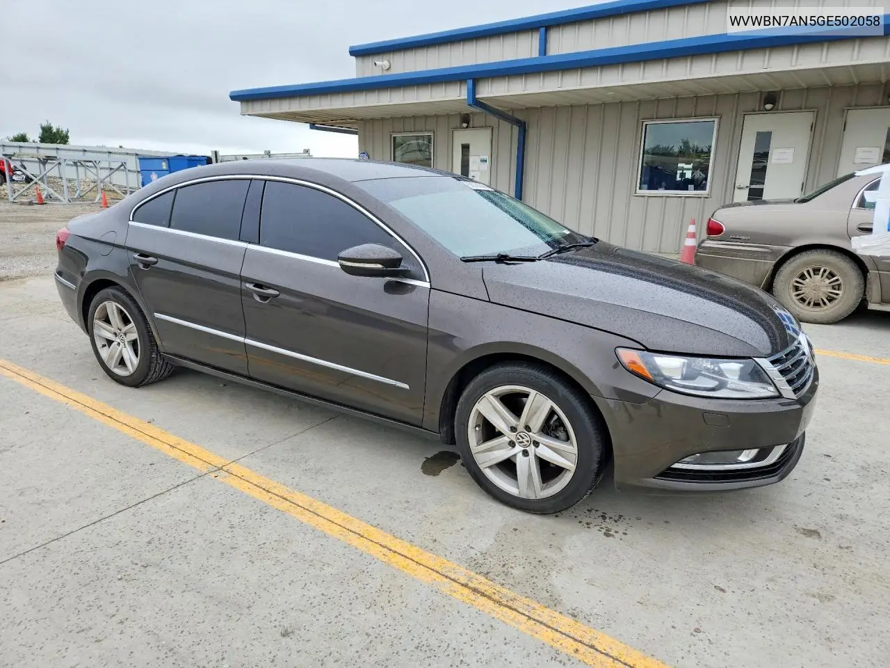 2016 Volkswagen Cc Base VIN: WVWBN7AN5GE502058 Lot: 58570246
