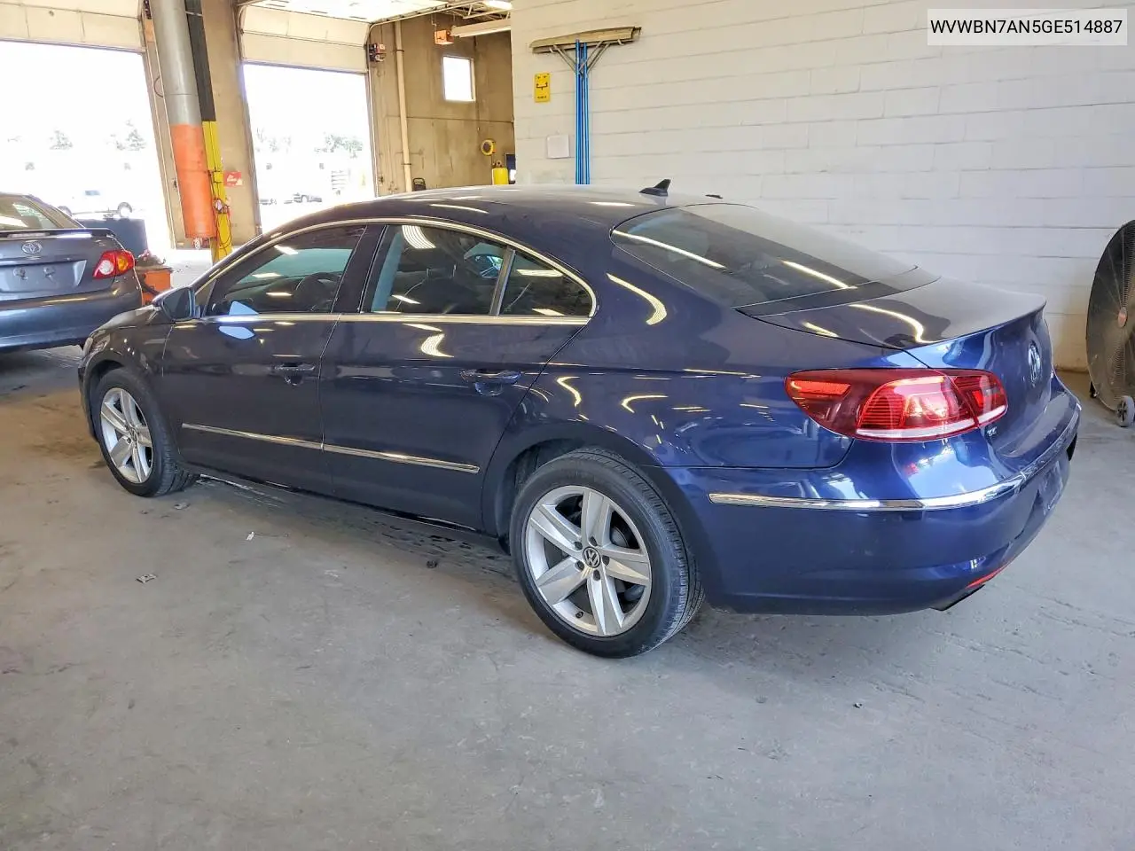 2016 Volkswagen Cc Base/Sport/R-Line VIN: WVWBN7AN5GE514887 Lot: 61337216