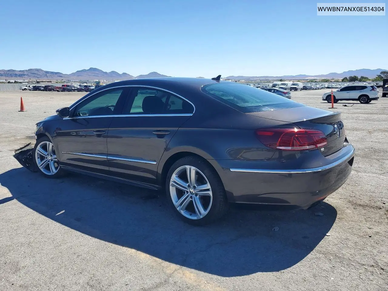 2016 Volkswagen Cc Base/Sport/R-Line VIN: WVWBN7ANXGE514304 Lot: 85985155