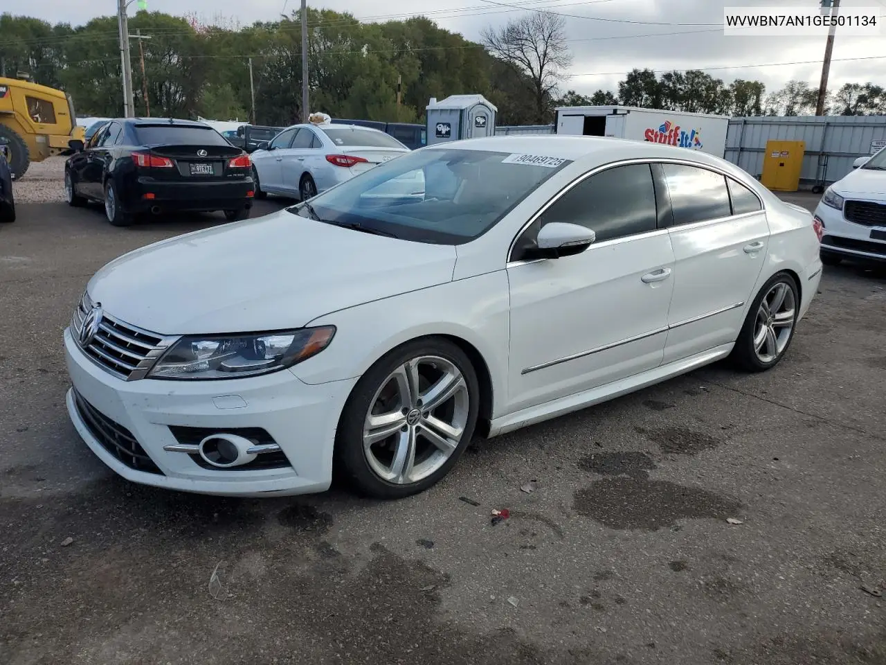 WVWBN7AN1GE501134 2016 Volkswagen Cc Base