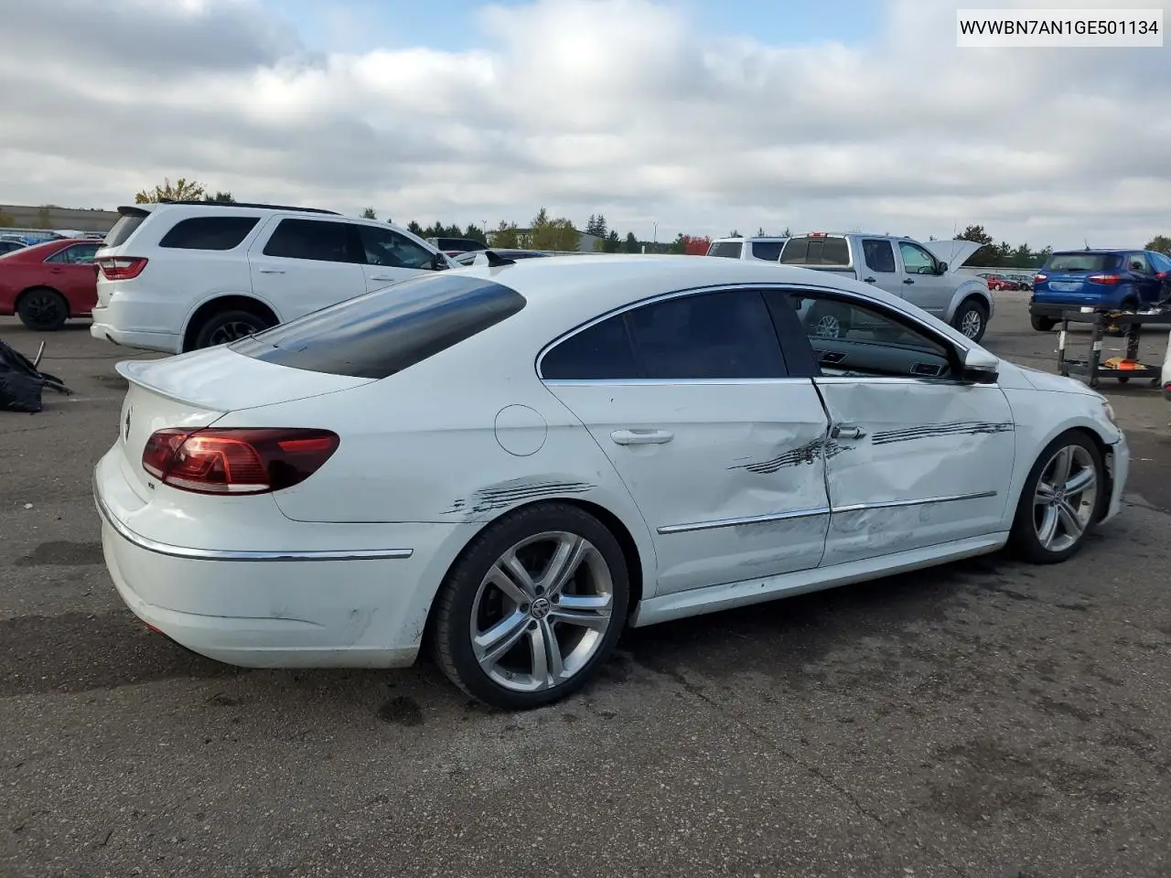 WVWBN7AN1GE501134 2016 Volkswagen Cc Base