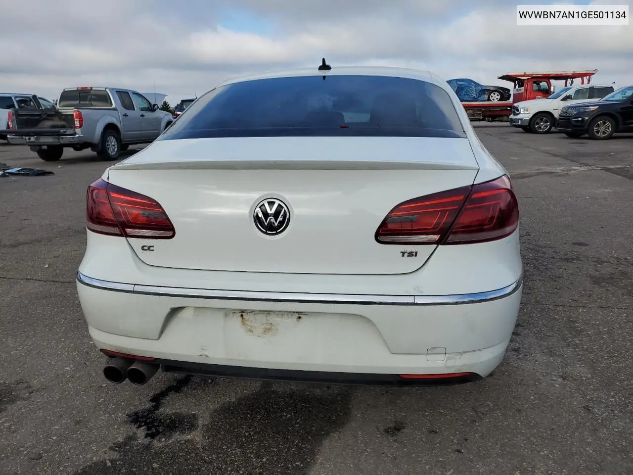 WVWBN7AN1GE501134 2016 Volkswagen Cc Base