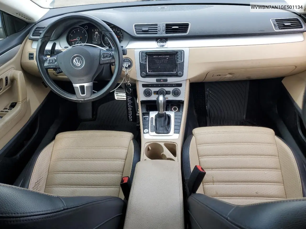 WVWBN7AN1GE501134 2016 Volkswagen Cc Base