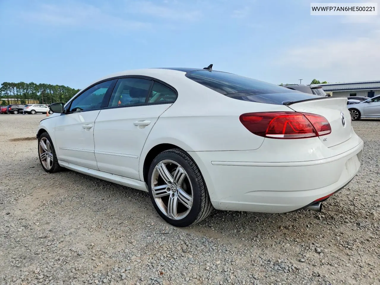 2017 Volkswagen Cc R-Line VIN: WVWFP7AN6HE500221 Lot: 58617016