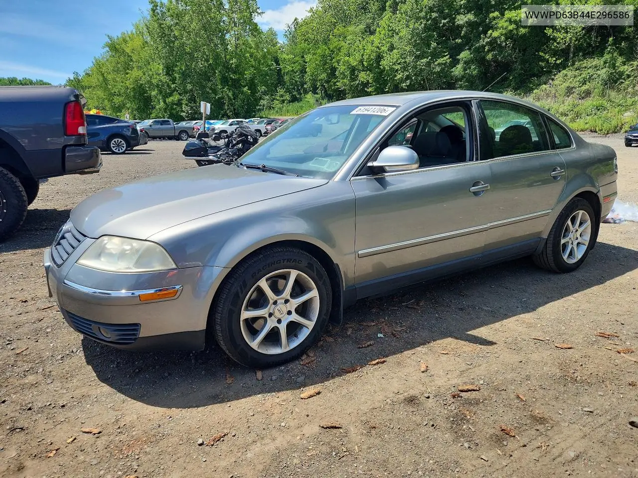2004 Volkswagen Passat Gls VIN: WVWPD63B44E296586 Lot: 61941206