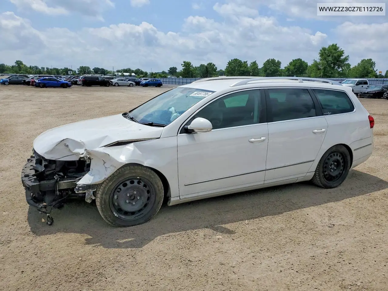 2007 Volkswagen Passat VIN: WVWZZZ3CZ7E112726 Lot: 60497786