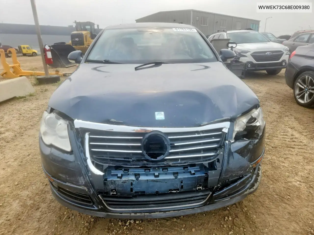 2008 Volkswagen Passat Lux VIN: WVWEK73C68E009380 Lot: 61763196