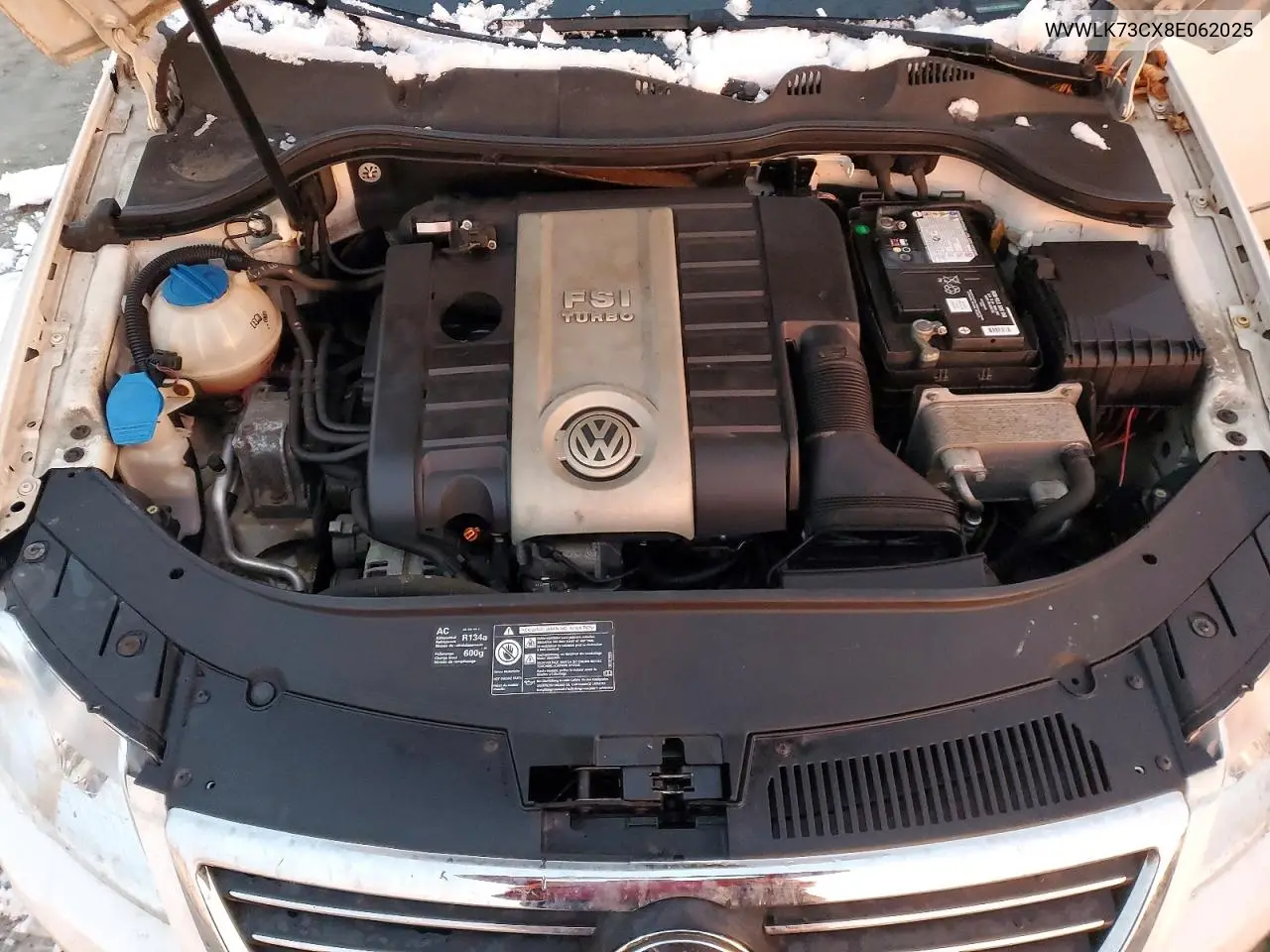 2008 Volkswagen Passat Wagon Komfort VIN: WVWLK73CX8E062025 Lot: 98254375