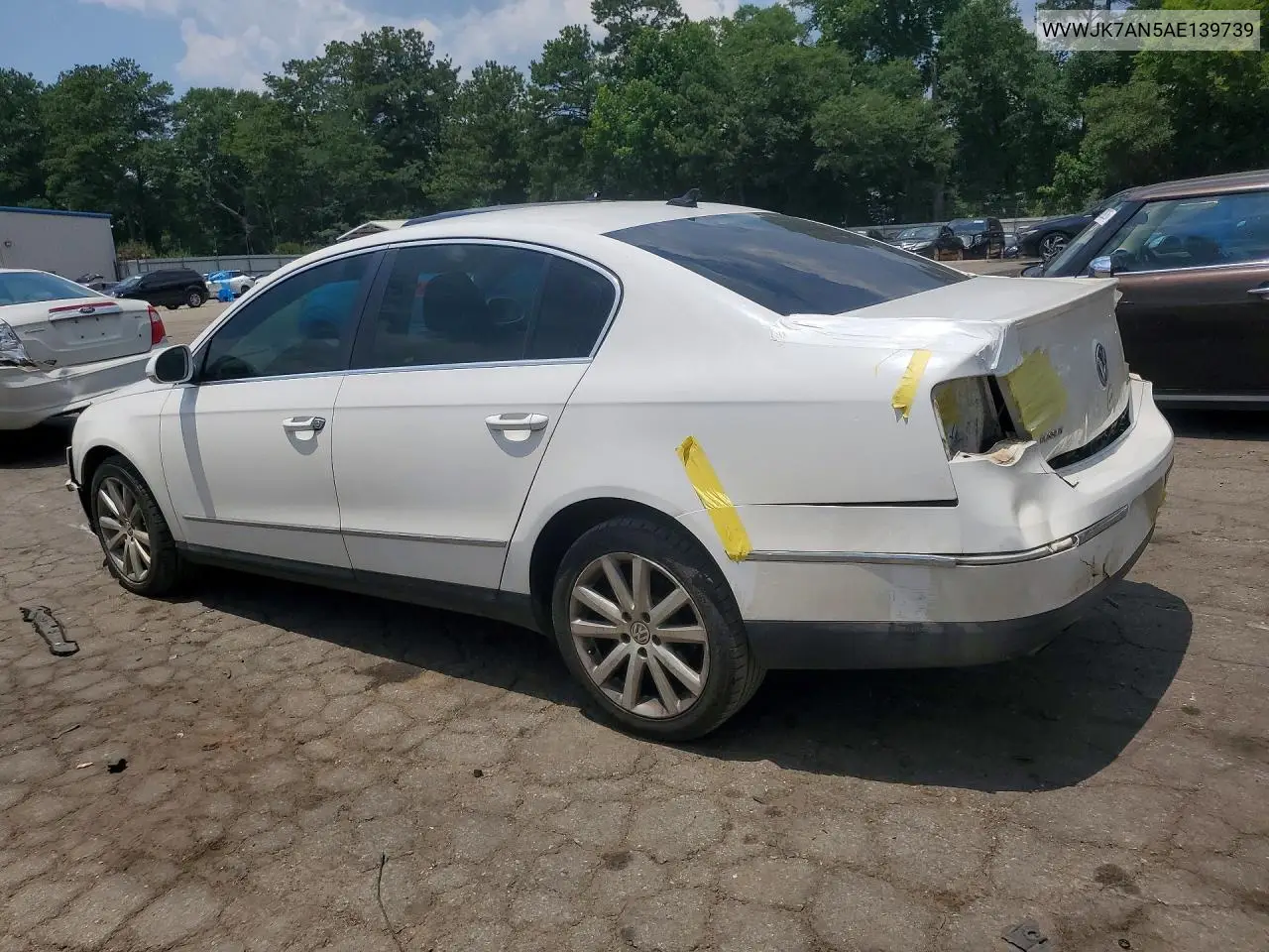 2010 Volkswagen Passat Komfort VIN: WVWJK7AN5AE139739 Lot: 59277756
