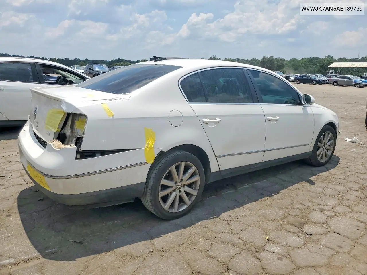 2010 Volkswagen Passat Komfort VIN: WVWJK7AN5AE139739 Lot: 59277756