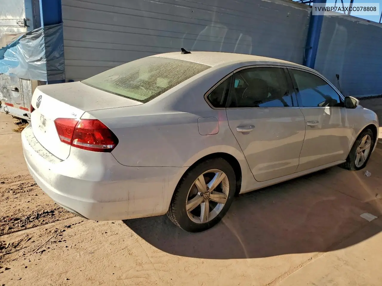 1VWBP7A3XCC078808 2012 Volkswagen Passat