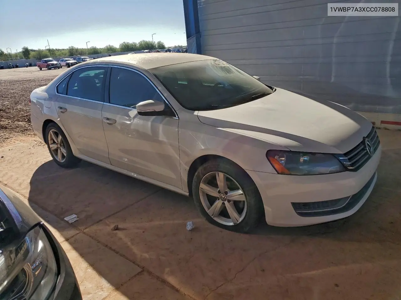 1VWBP7A3XCC078808 2012 Volkswagen Passat