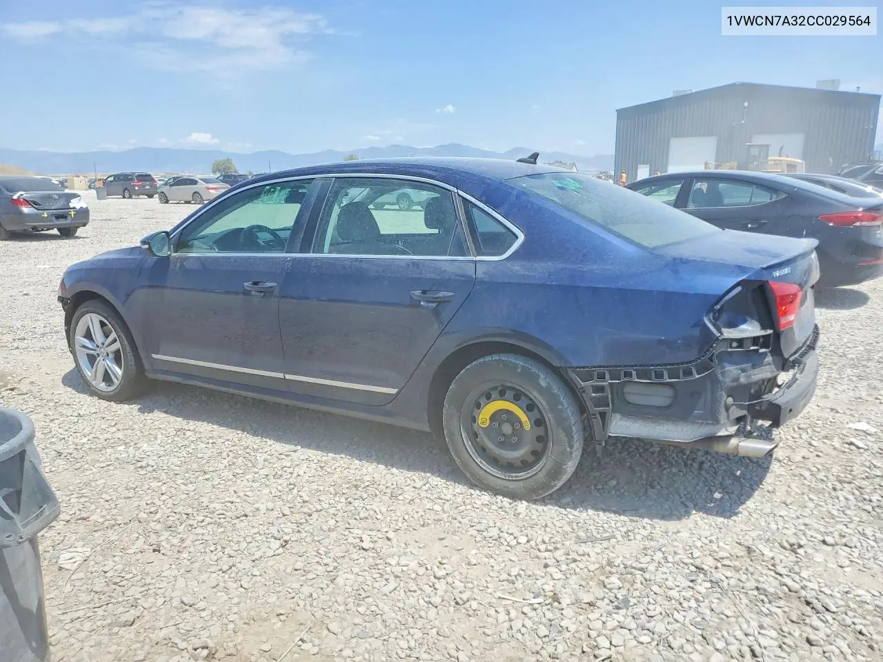 2012 Volkswagen Passat Sel VIN: 1VWCN7A32CC029564 Lot: 61429116
