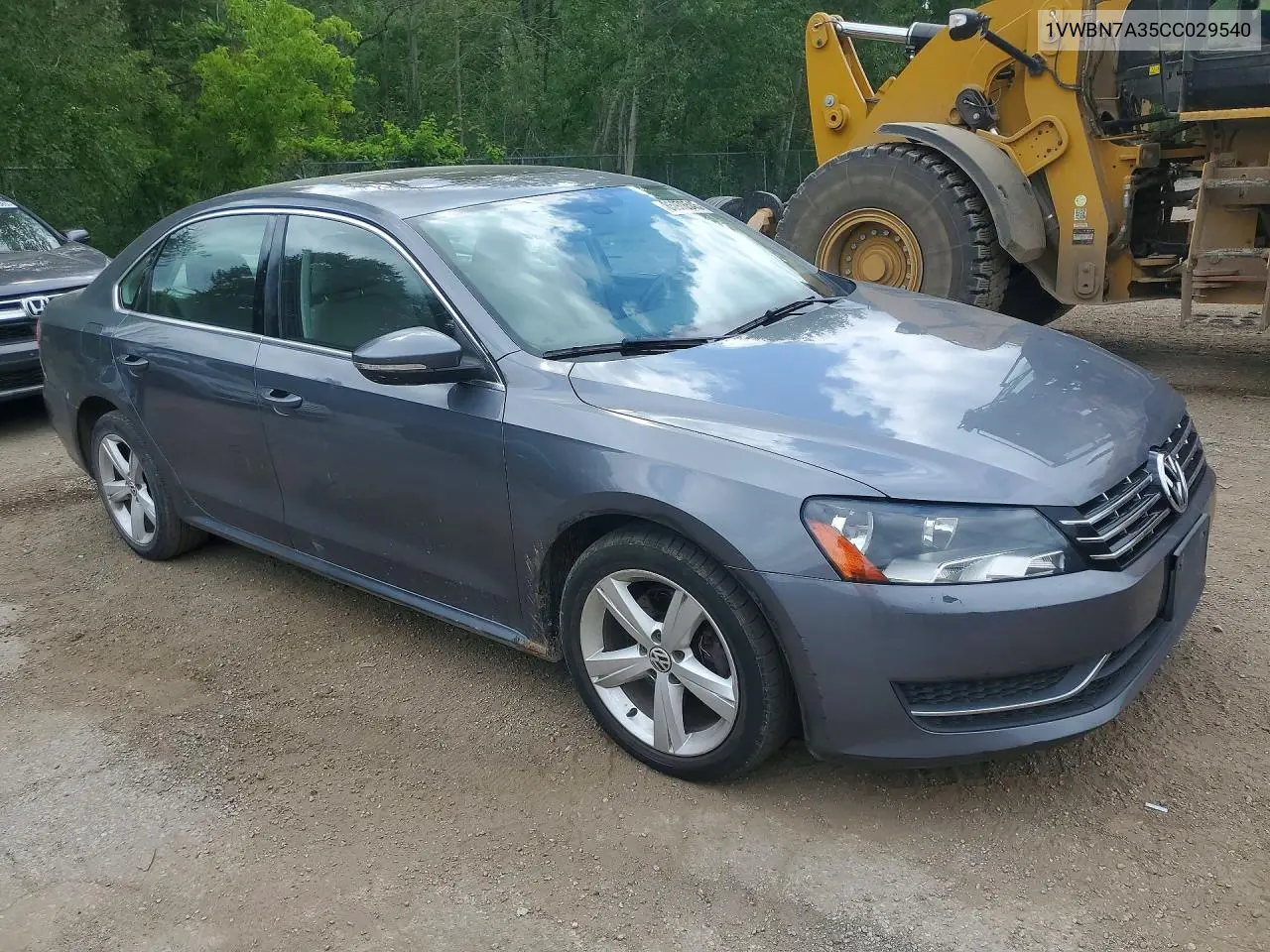 2012 Volkswagen Passat Se VIN: 1VWBN7A35CC029540 Lot: 85978545