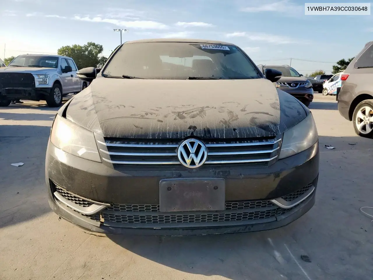 1VWBH7A39CC030648 2012 Volkswagen Passat Se