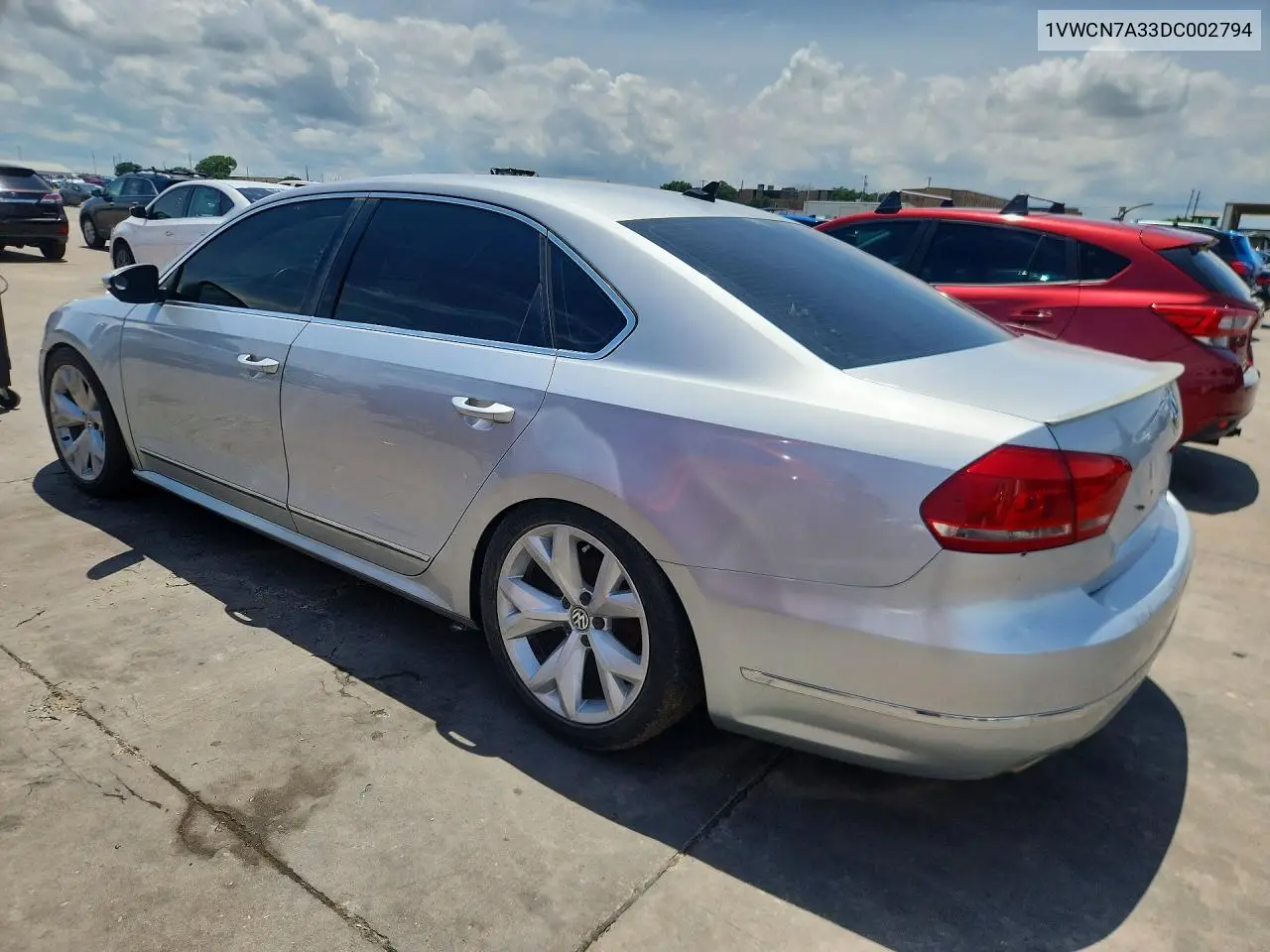 1VWCN7A33DC002794 2013 Volkswagen Passat Sel
