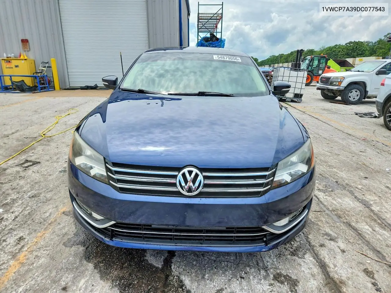 1VWCP7A39DC077543 2013 Volkswagen Passat Sel