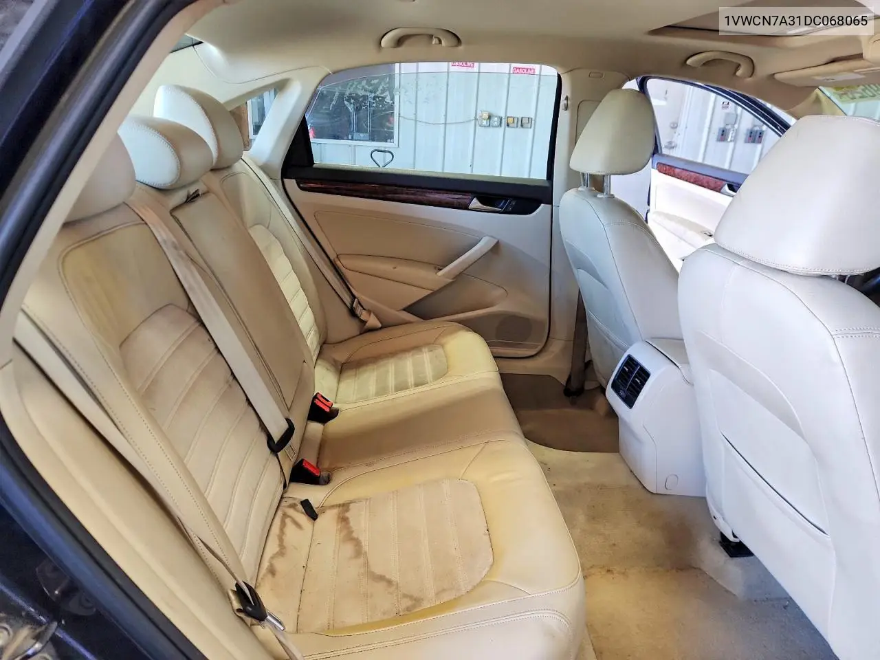2013 Volkswagen Passat Sel VIN: 1VWCN7A31DC068065 Lot: 57499626