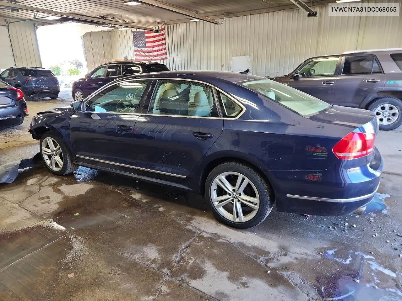 2013 Volkswagen Passat Sel VIN: 1VWCN7A31DC068065 Lot: 57499626