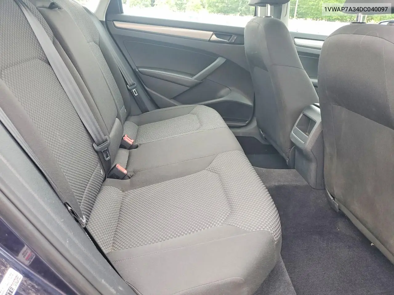 2013 Volkswagen Passat S VIN: 1VWAP7A34DC040097 Lot: 57771196