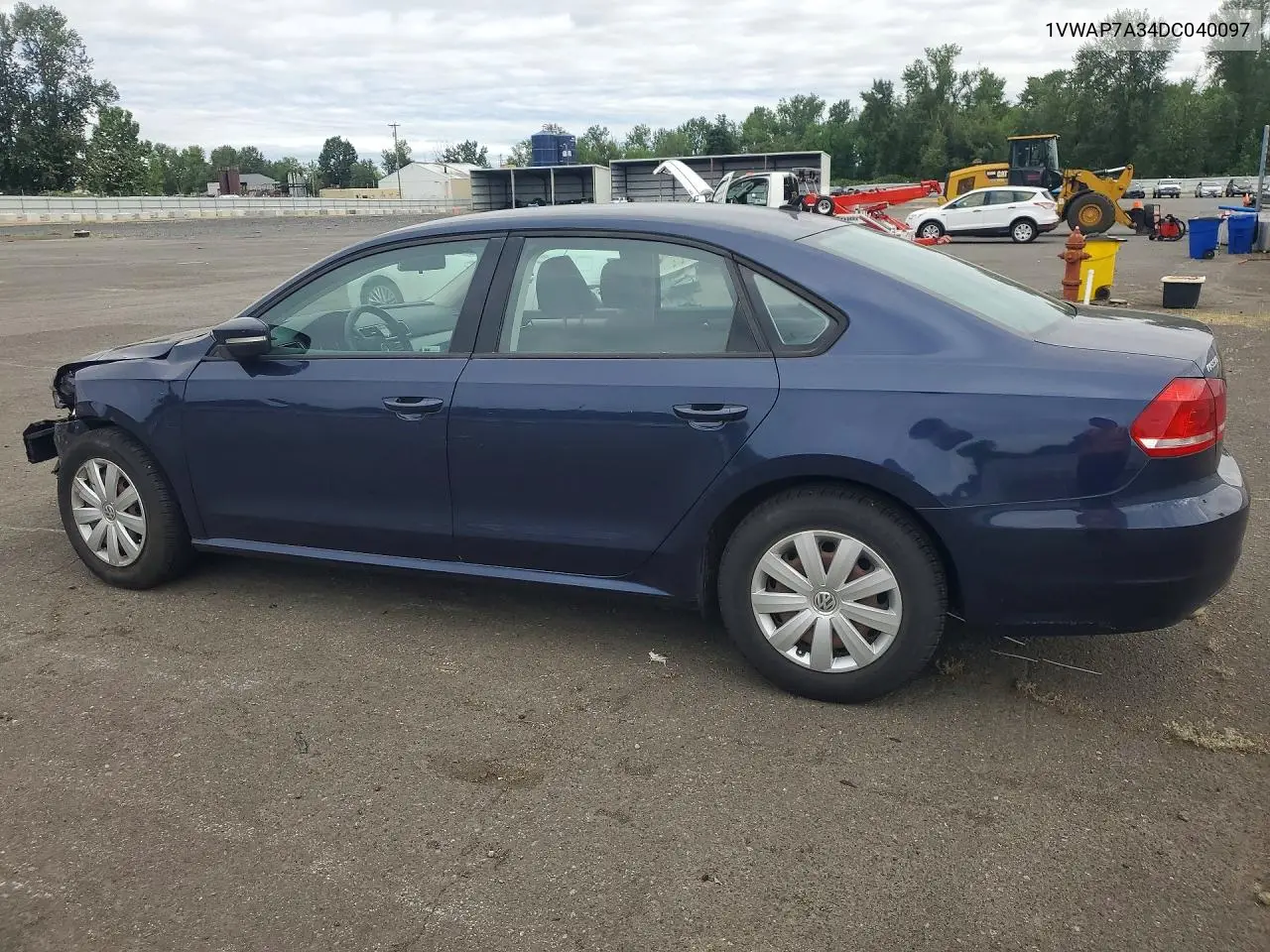 2013 Volkswagen Passat S VIN: 1VWAP7A34DC040097 Lot: 57771196