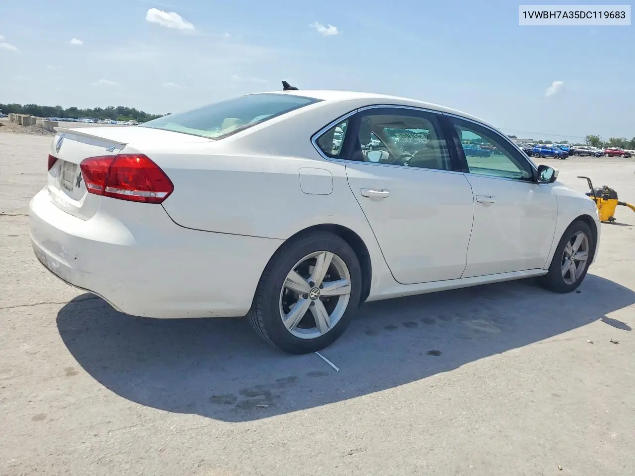 2013 Volkswagen Passat Se VIN: 1VWBH7A35DC119683 Lot: 59021046