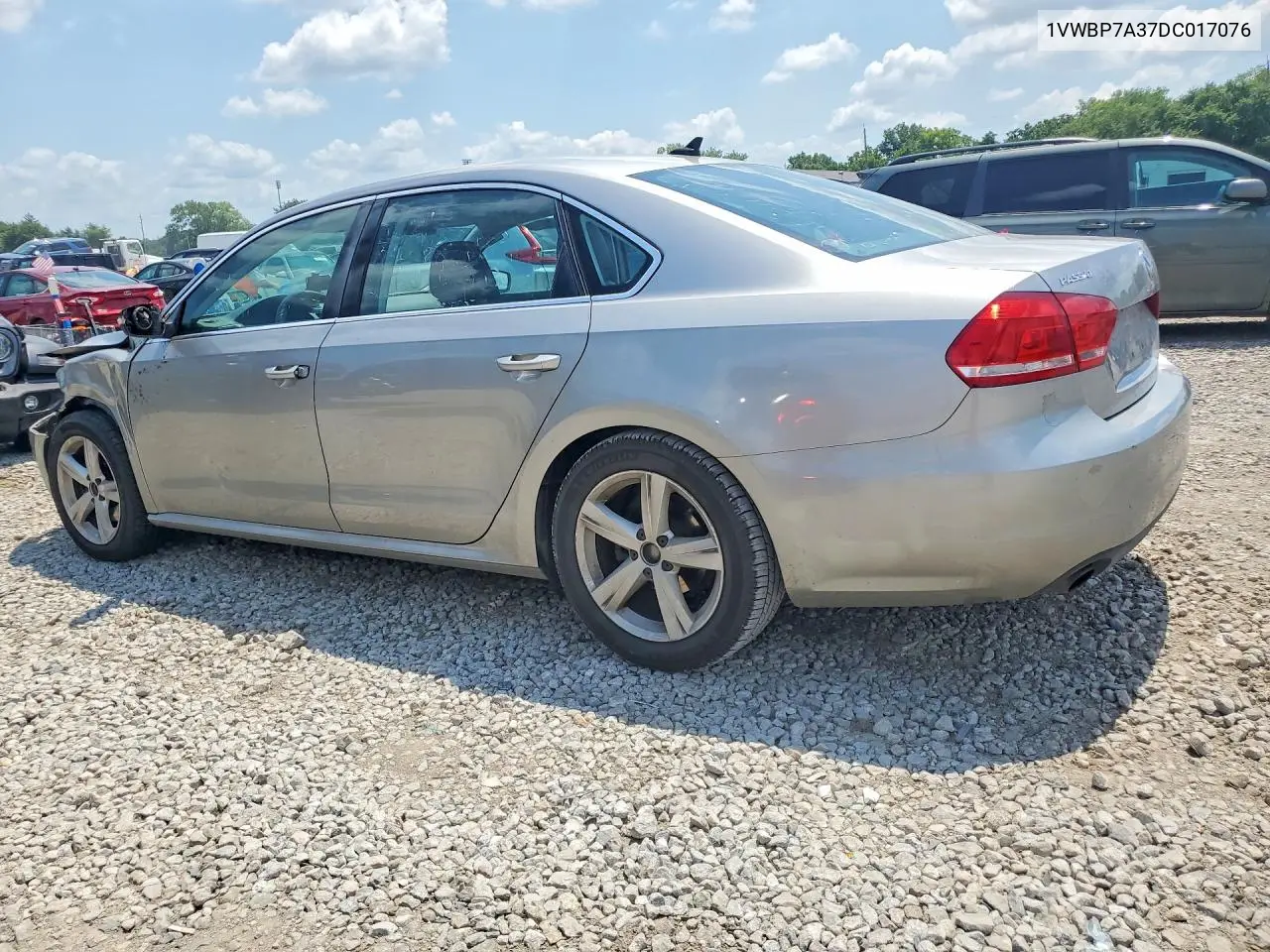 2013 Volkswagen Passat Se VIN: 1VWBP7A37DC017076 Lot: 59404876