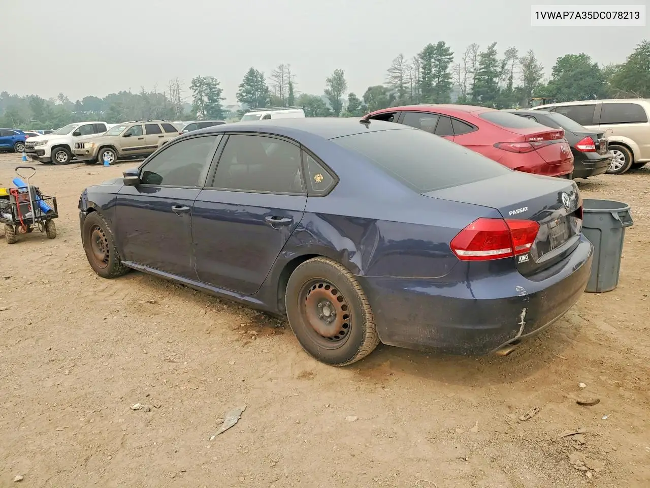 2013 Volkswagen Passat S VIN: 1VWAP7A35DC078213 Lot: 60439186