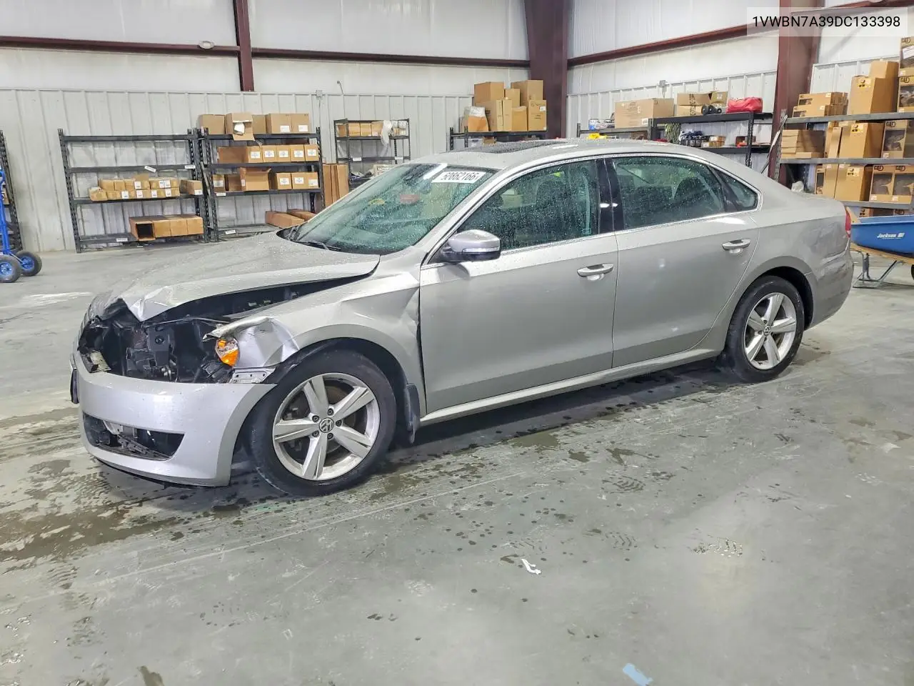 2013 Volkswagen Passat Se VIN: 1VWBN7A39DC133398 Lot: 60862166